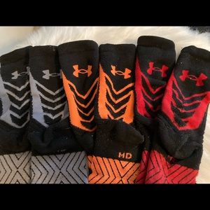 3pk Under Armor Basketball Socks